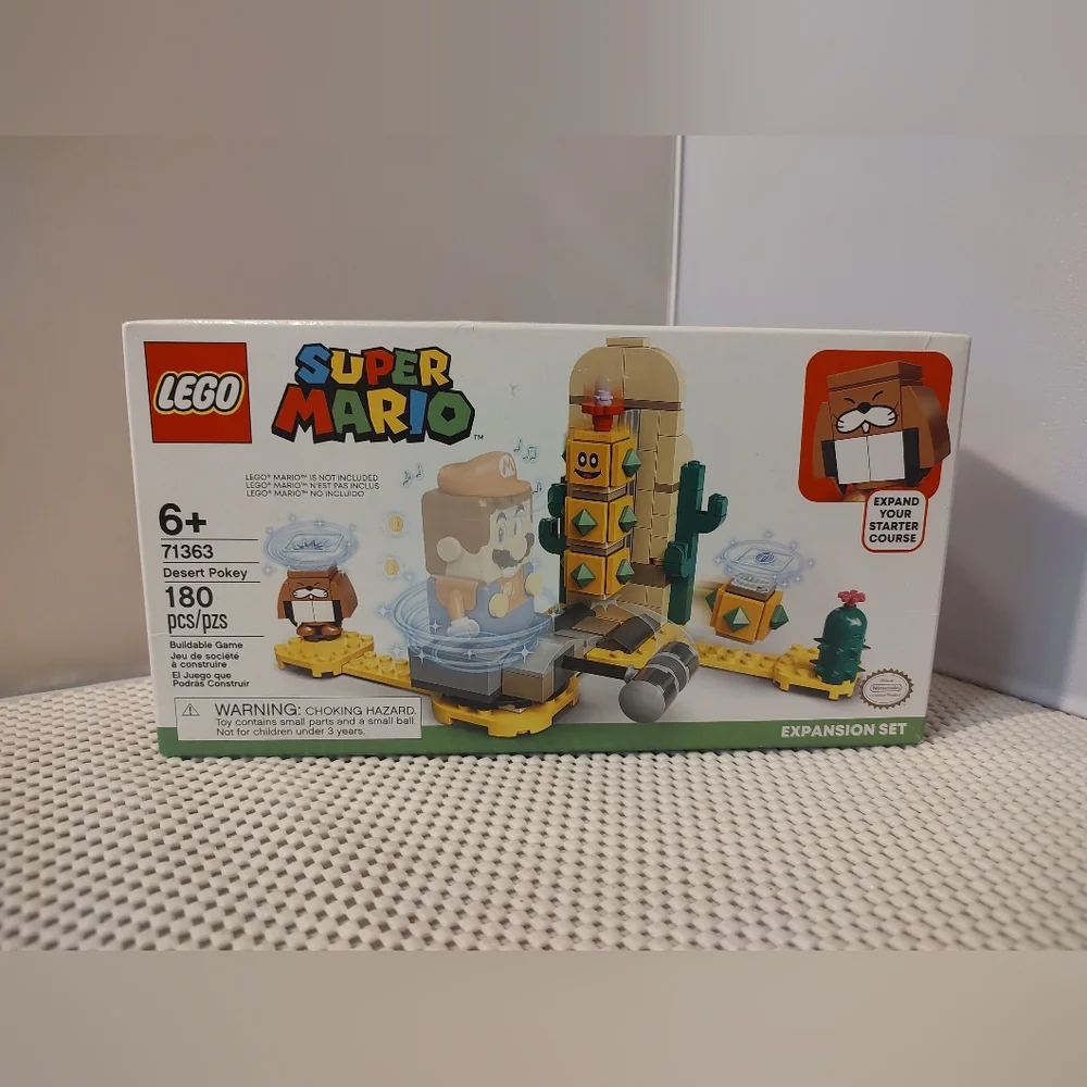 Lego 71363 Super Mario Desert Pokey NWT Building Toy Set